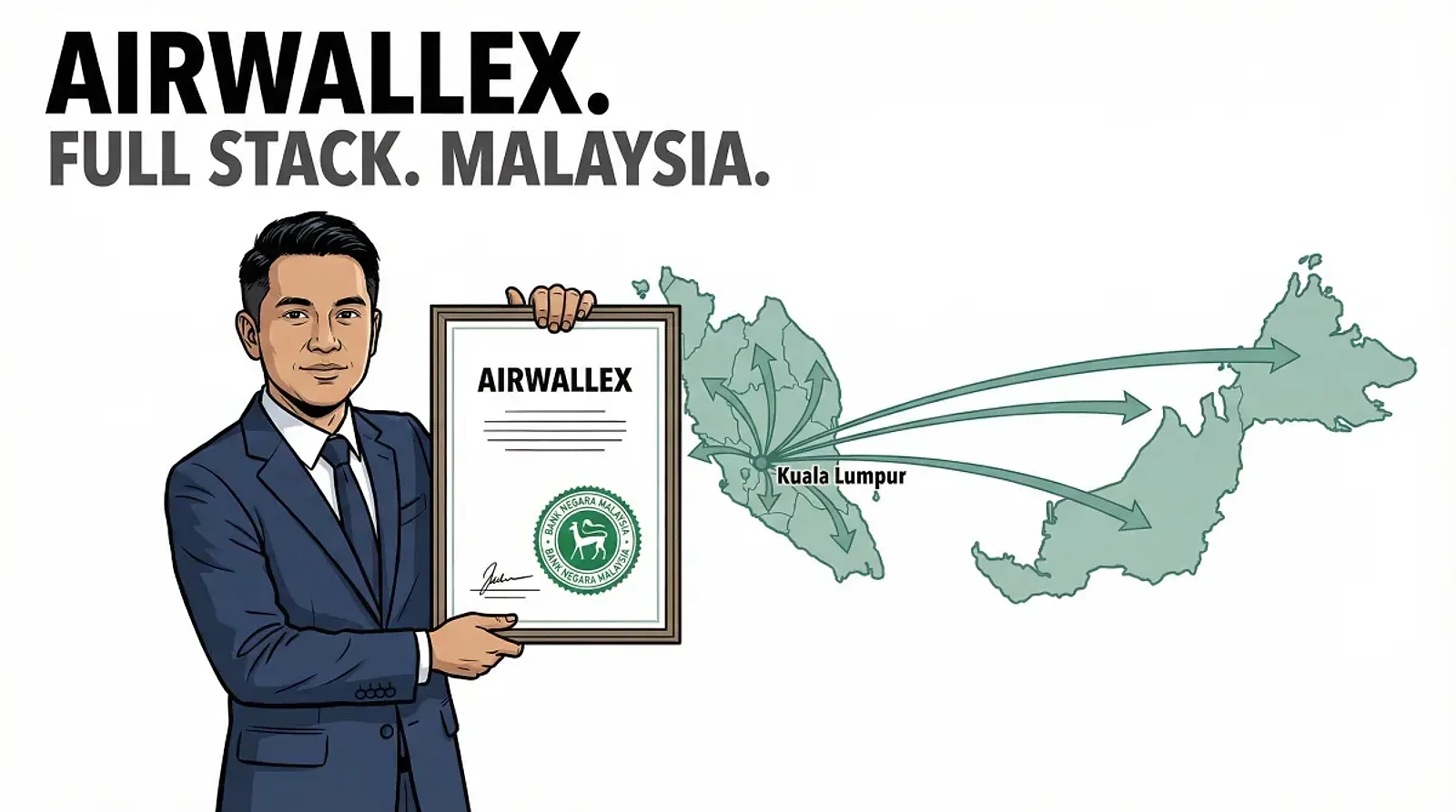 Airwallex Secures E-Money and Class A Licences from Bank Negara Malaysia, Unlocking Full Financial Platform — editorial cover artwork