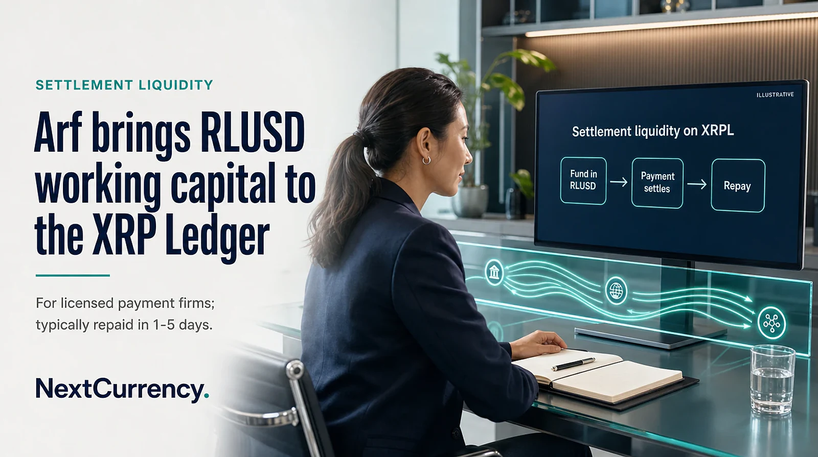 Arf and Ripple Partner to Offer RLUSD Settlement Liquidity to Payment Firms on the XRP Ledger — editorial cover artwork