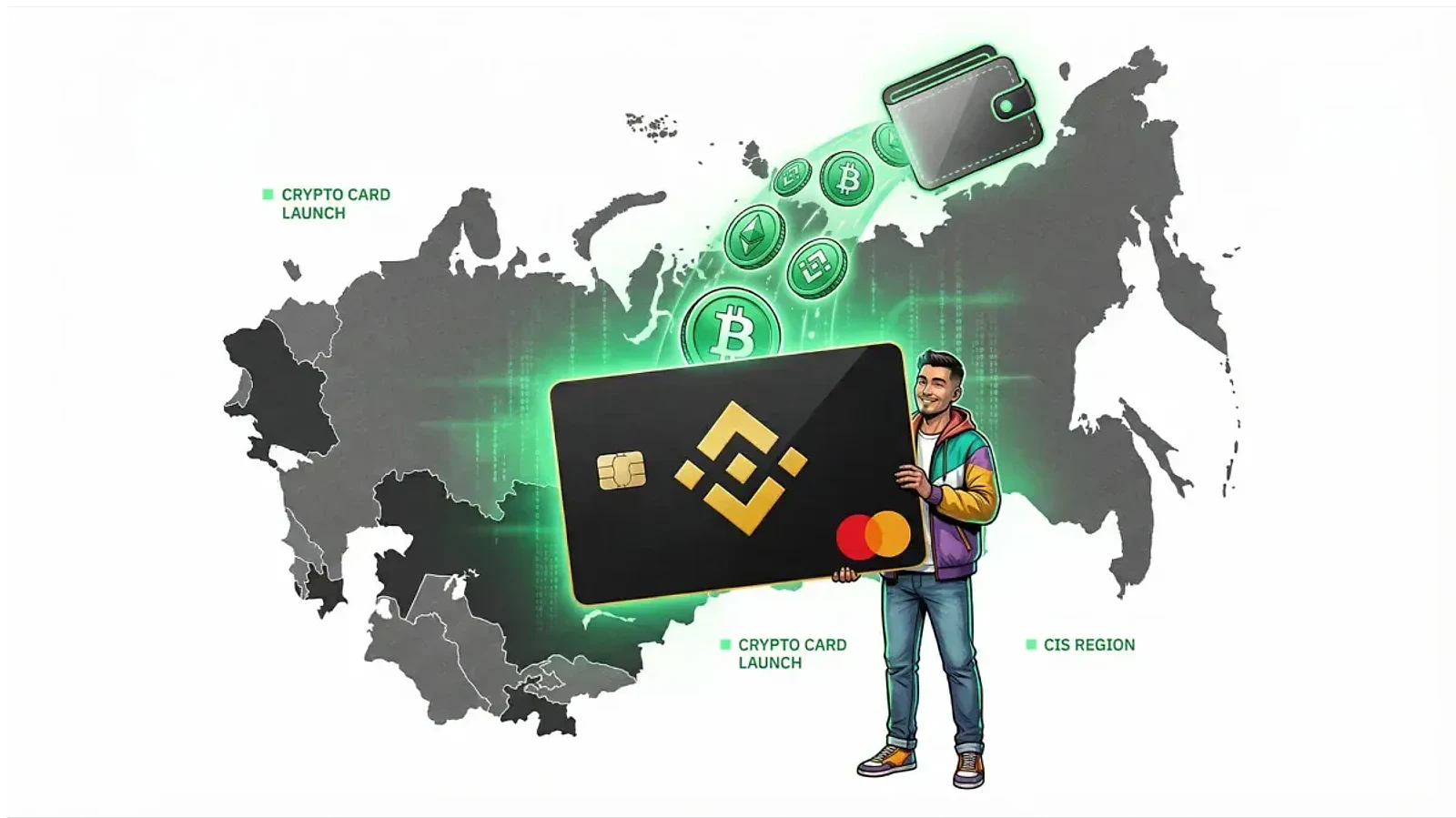 Binance Unleashes Crypto Card Across CIS: Mastercard Partnership Ignites Digital Payments Revolution — editorial cover artwork