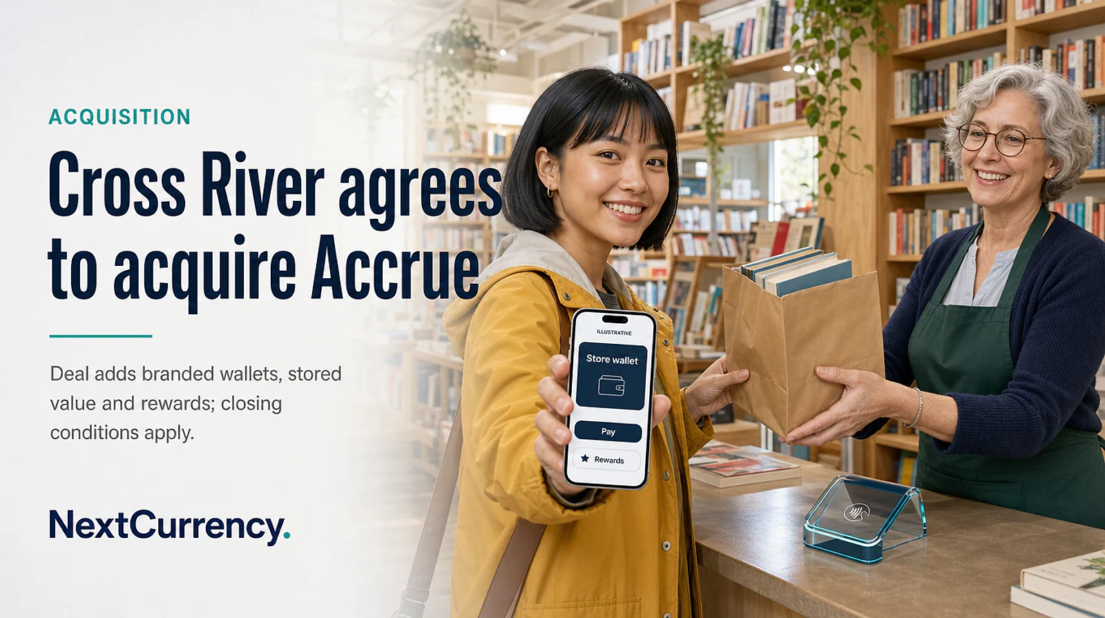 Cross River Agrees to Acquire Accrue, Adding Branded Wallets, Stored Value and Rewards to Its Embedded Finance Stack — editorial cover artwork