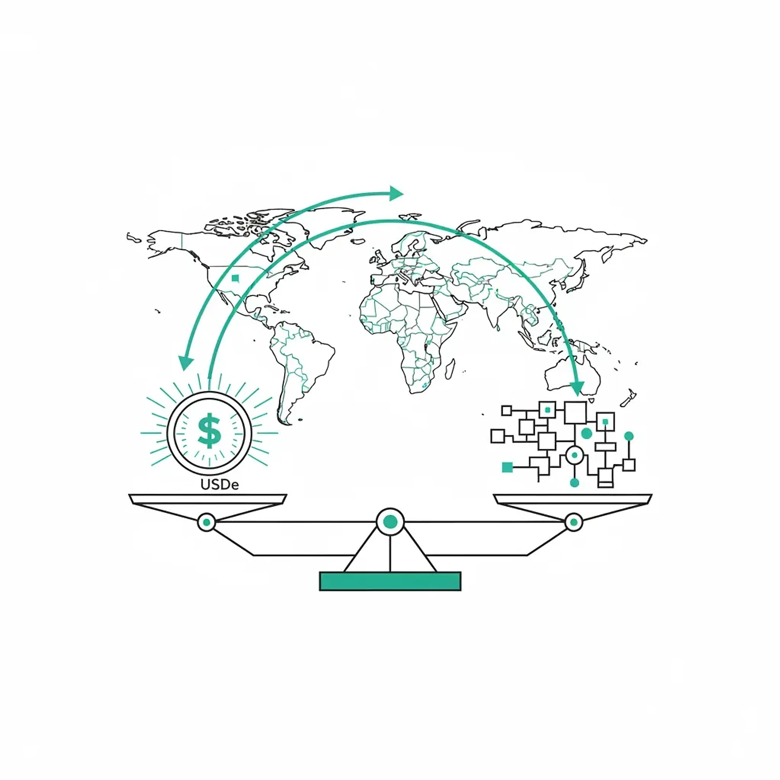 Ethena's USDe Listed on HTX: Delta-Neutral Synthetic Dollar Expands Global Access — editorial cover artwork