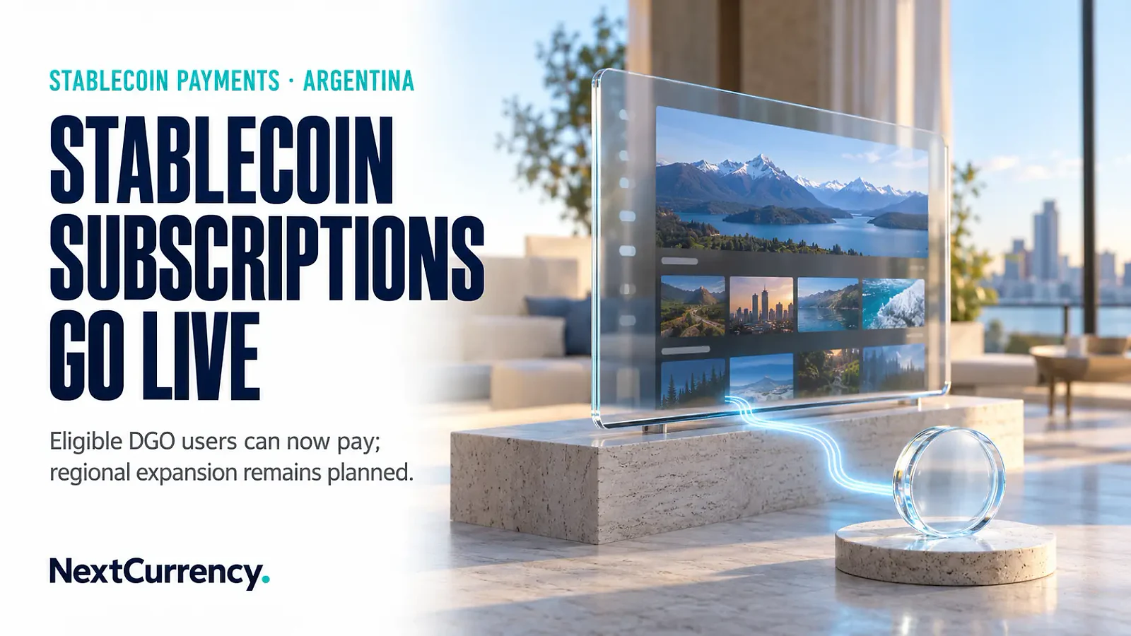 Exodus Checkout Adds Stablecoin Payments for DGO in Argentina — editorial cover artwork