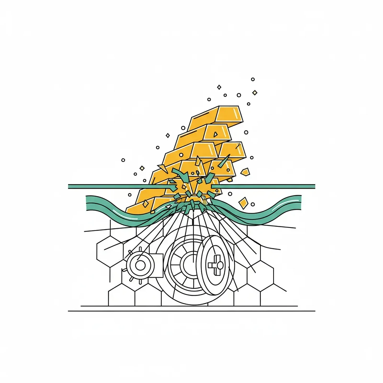 Gold Smashes Through $5,100 for First Time: The Safe-Haven Surge Reflects a Deepening Crisis of Confidence — editorial cover artwork