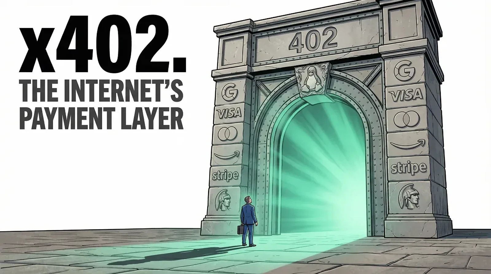 Linux Foundation Launches x402 Foundation at MCP Dev Summit, Accepting Coinbase Protocol as Open Standard — editorial cover artwork