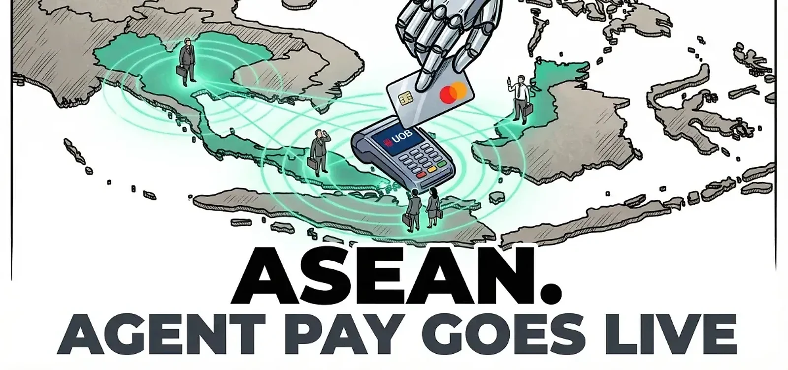 Mastercard Completes ASEAN Rollout of Authenticated Agentic Transactions with UOB and Krungthai Card — editorial cover artwork