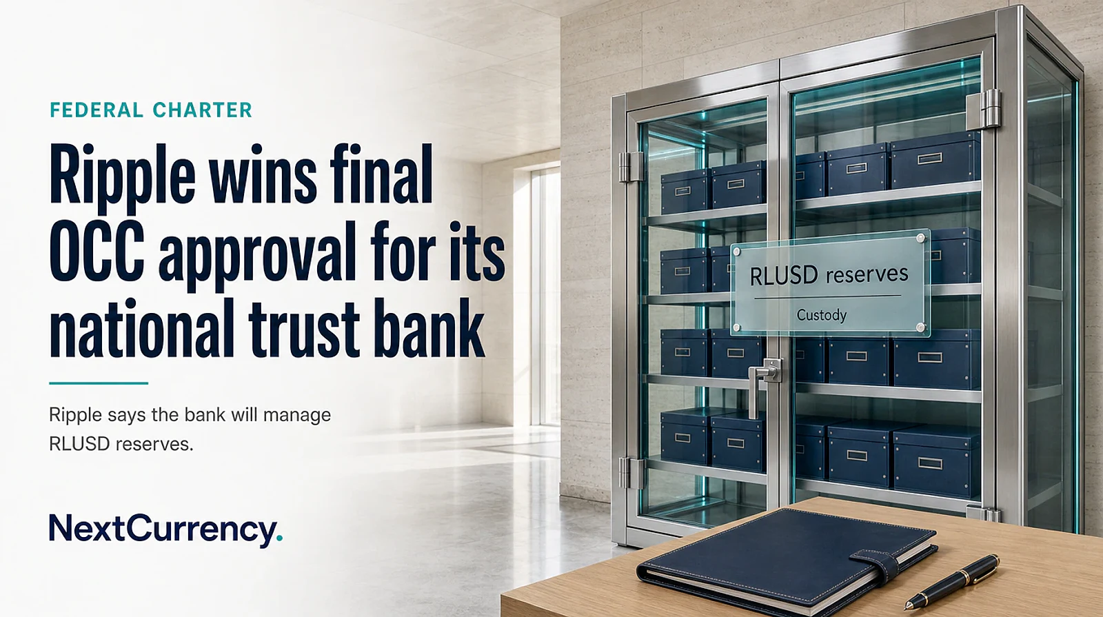 Ripple Says OCC Has Granted Final Approval for Ripple National Trust Bank — editorial cover artwork