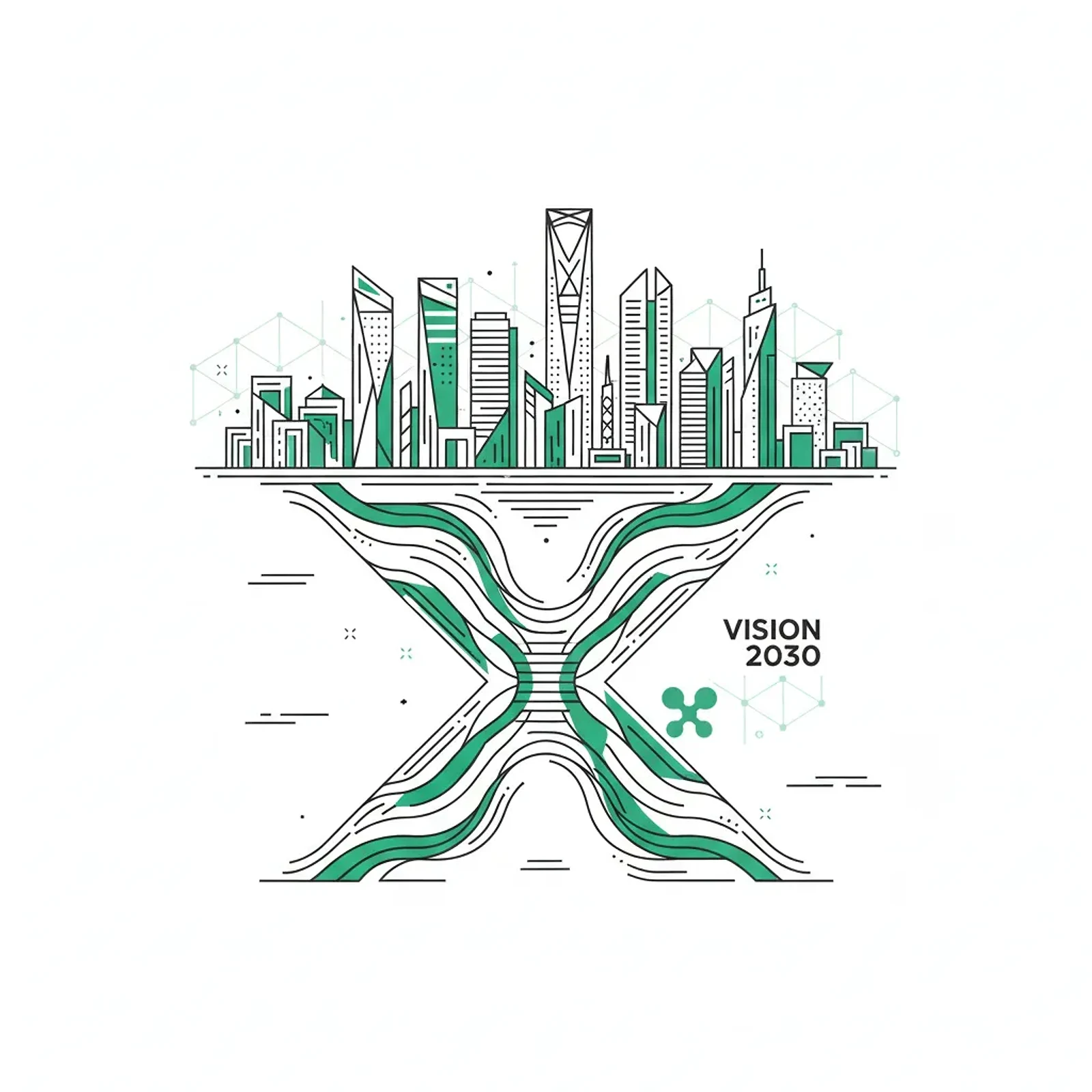 Ripple Partners with Riyad Bank's Jeel: Saudi Arabia's Vision 2030 Goes Blockchain — editorial cover artwork