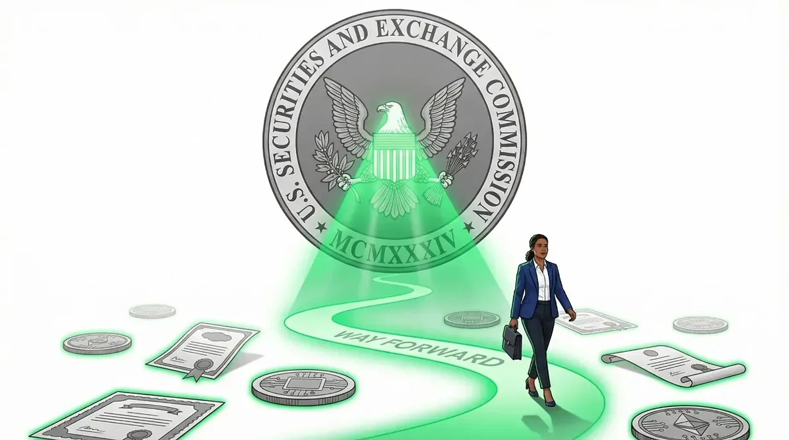 SEC Unveils New Digital Compass: Navigating the Tokenized Securities Frontier — editorial cover artwork